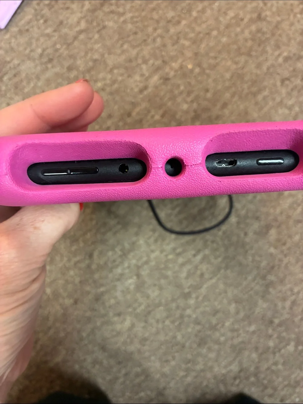 Pink Kids 7” Display Fire/Android Tablet with Protective Foam Cover